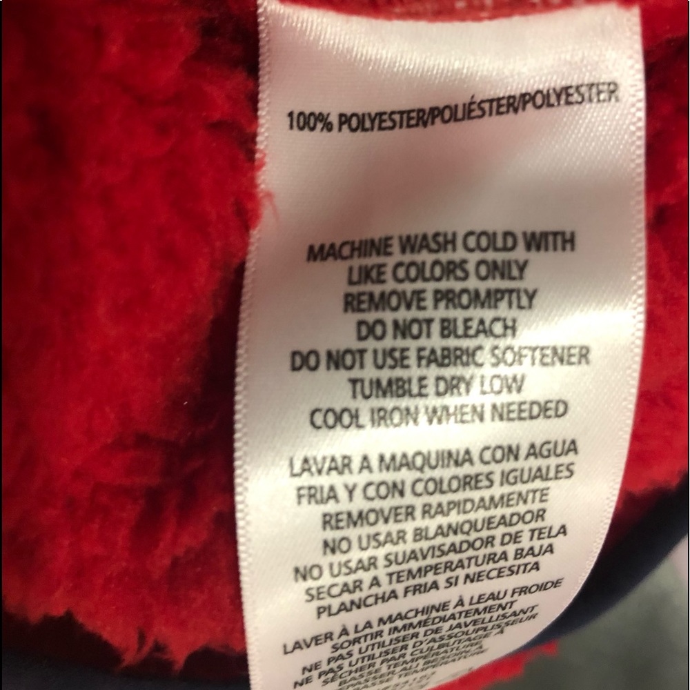 🎉HP X 2 🎉 ❤️‍🔥Tommy Hilfiger Sport❤️‍🔥Teddy Bear Style Pullover ❤️‍🔥 - Picture 9 of 14